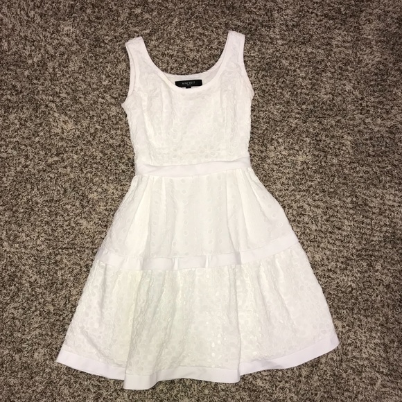 White Flare Nine West Dress - Picture 4 of 7